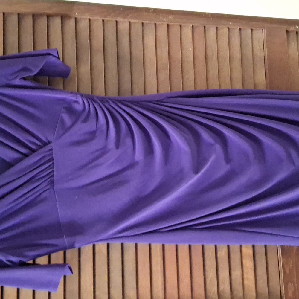Purple dress